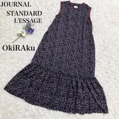 【ジャーナルスタンダードレサージュ】OKIRAKU ノースリーブワンピースのサムネイル