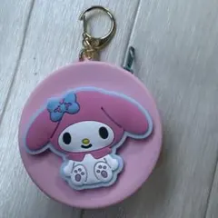 マイメロディ シリコンポーチ ピンク 約8cm