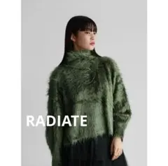 ヤマダヤ　RADIATEハイネックシャギーニット　定価¥17000円