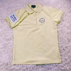 2023近年モデル　パーリーゲイツ　半袖ポロシャツ　ゴルフ　レディース　0 黄色