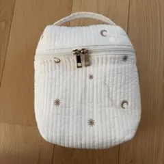 アットライズ　ヌビ　哺乳瓶ポーチ　マシュマロ×ミカヅキ