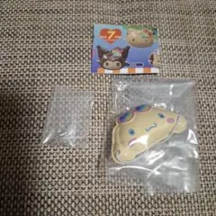 サンリオキャラクターズミニチュア おめんコレクション　シナモロール