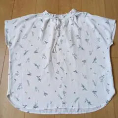 アースミュージックアンドエコロジー　シフォンシャツ