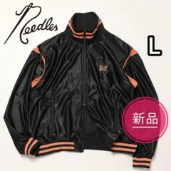 新品■NEEDLES Track Jacket Tricot Sateen 黒Lのサムネイル