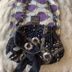 JAMIN PUECH ビーズ装飾ハンドバッグ