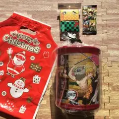 鬼滅の刃 ラウンドボックス＋ポケットティッシュ＋鬼滅の刃シール烈伝