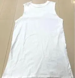 JEANASIS ホワイト タンクトップ ノースリーブのサムネイル