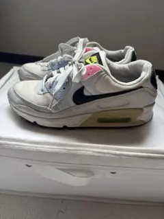 Nike Air Max 90 ホワイト/ブラック/ピンク/グリーン