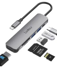 Lvdou 6in1 USB C HUB