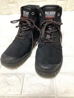 新品】 26cm PALLADIUM 防水 ブーツ 黒 - メルカリ