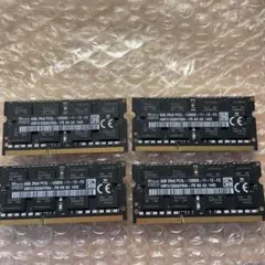 DDR3L 1600 MHz 32GB (8GBx 4枚)