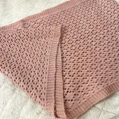 スヌード　マフラー　ピンク