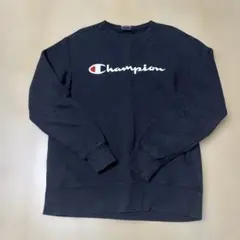 Champion ブラック スウェット Lサイズ