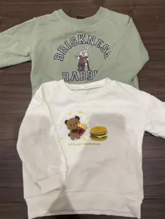 ベビー キッズ トレーナー 2枚セット