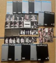 LE SSERAFIM fearless アルバム　CD まとめ売り　トレカ
