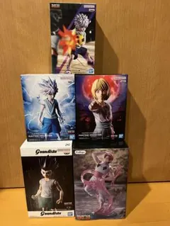 HUNTER×HUNTER ゴン ヒソカ クラピカ ナックル キルア フィギュア