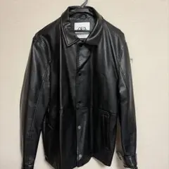 ZARA ブラック レザージャケット M