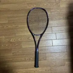 YONEX 軟式テニスラケット ブラック/パープル