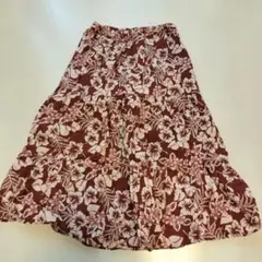 GU 花柄スカート 130サイズ