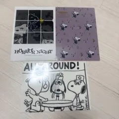 スヌーピークリアファイル　3枚セット