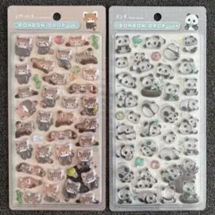 【正規品】ボンボンドロップシールBONBONDROP パンダ　レッサーパンダ