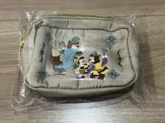 ディズニー キャラクター　刺繍ポーチ　ピノキオ