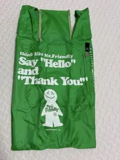 Mr.Friendly エコバッグ グリーン