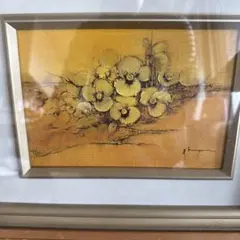 真作」作者不明 静物画 油彩画 額装 サイン有り F4号 - メルカリ