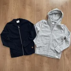 ZARA GAP フード付きジップアップパーカー 2点セット 160cm