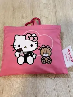 HELLO KITTY ピンクエコバッグ　ロペピクニック