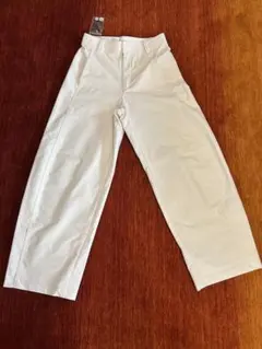 ユニクロ　ジャージーバレルレッグパンツ丈短め【新品未使用品】