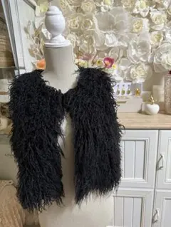 OLIVE des OLIVE 黒ファーコート