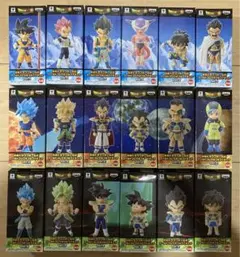 ドラゴンボール超 ブロリー ワールドコレクタブルフィギュア 全18種コンプセット