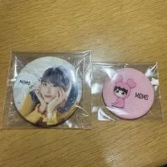 TWICE モモ 缶バッチ 缶バッジ ON&OFF