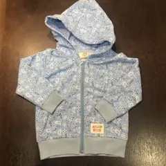 美品　ANAP kids 薄手パーカー フード付 ジップアップパーカー