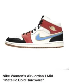 Nike Air Jordan 1 Mid "Metallic Goldのサムネイル