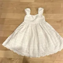 ラルフローレン　110 120 美品　コットンレース　ワンピース