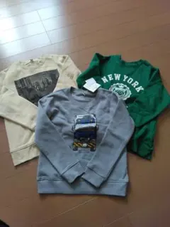 トレーナー ベージュ