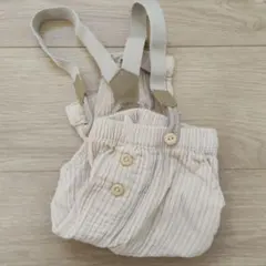 H&M ベビー用パンツ サスペンダー付 70cm 6-9M