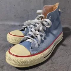 【CONVERSE ALLSTAR】 (24) ハイカット デニム風 スニーカー