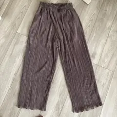 プリーツパンツ イージーパンツ Mサイズ