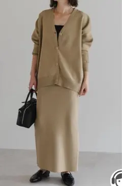 【新品】ボンジュールサガンのダンボールニットカーディガン