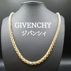 ジバンシー 84センチ 2連可能 大ぶりネックレス ゴールド色 ロゴ 