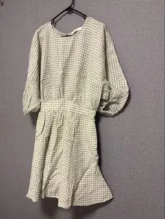 H&M ギンガムチェック チュニック