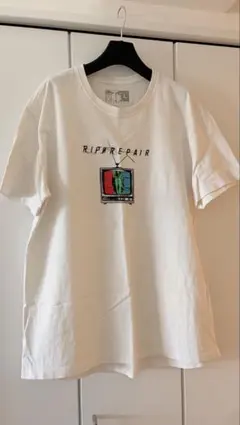 RIP N REPAIR Tシャツ L ホワイト
