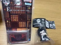 鬼滅の刃 一番くじ E賞 アクリルキーホルダー ＆ 肩ズンFig 鬼舞辻無惨
