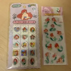 アリエル シールセット ディズニー