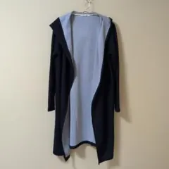 OLIVE des OLIVE フード付きロングカーディガン