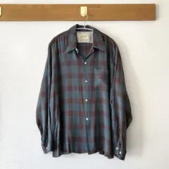 60s ARROW オンブレ レーヨンシャツ