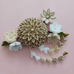 つまみ細工　髪飾り　ともとも様　確認ページ
